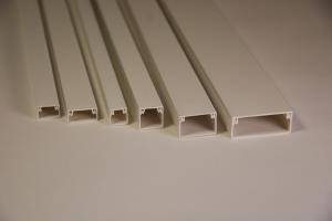 Кабель-канал IEK ECOLINE белый, 15х10мм, 2м