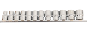 Набор головок Ombra торцевых 1/2"DR на держателе, 10-24 мм, 12 пр