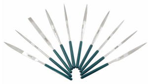 Набор надфилей алмазных Sata 10шт 4*160мм, S03830