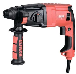 Перфоратор ELITECH П0519РЭ SDS+,440Вт,3реж,1.2Дж,0-7500у\м,1.86кг,чем,патрон+адаптер,буры 3шт