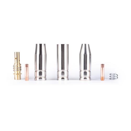 Набор комплектующих Varteg MIG-15 (2 наконечника, 3 сопла, 1 спираль к соплу, 1 диффузор газ.)