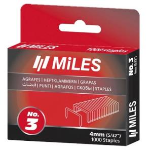 Скоба Miles PRO, тип 53, 6мм, 1000шт