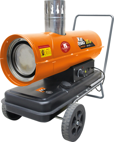 Пушка тепловая дизельная непрямого нагрева Кратон Жар-пушка IDH-20