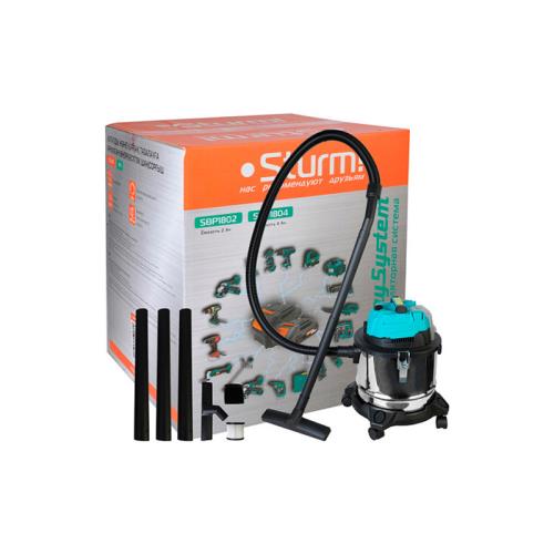 Пылесос аккумуляторный Sturm CVC1815 1BatterySystem, 18В, 15 л 