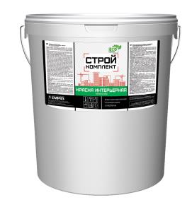 Краска ВД Стройкомплект супербелая интерьерная полиакрил 25кг