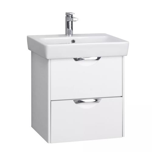 Тумба АКВАТОН  Сильва 60 Дуб Полярный + Раковина Нео-60