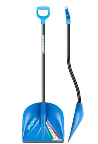 Лопата снеговая ЦИ Феличита Gracia пласт., алюм. черенок, 410х390мм.