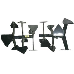 Фреза Huter "Гусиные лапки" для МК-7000,МК-7500,МК-8000, шестигранник-23 мм. (комп. 2 шт.)