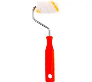 Валик Антошка полиамид  мини д/всех видов красок 60мм с желтой полосой														