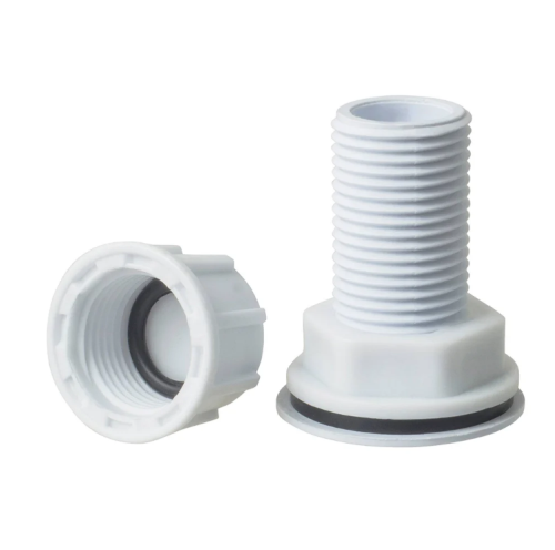 Штуцер врезка в бак (емкость) 1/2", пластиковая, MasterProf
