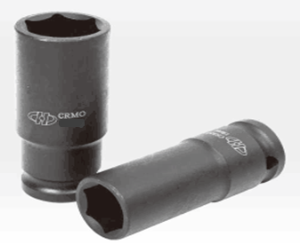 Головка торцевая удлиненная ударная Кратон 1/2" 18 мм