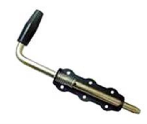 Задвижка для ворот, с пружиной, 400х140х55мм