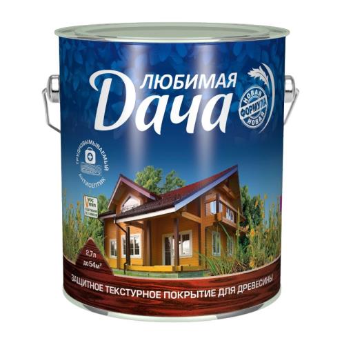 Защитно-декоративное покрытие Любимая дача орех 9л