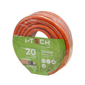 Шланг ПВХ арм. 4х слойный садовый I-TECH 1/2" 30 м Expert LINE