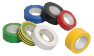 Изолента РемоКолор ПВХ,  белая, 19 мм х 20 м