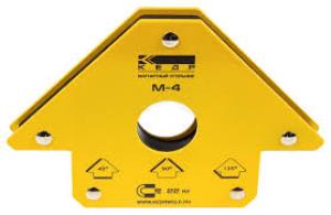 Угольник магнитный для сварочных работ КЕДР М-4, до 22 кг