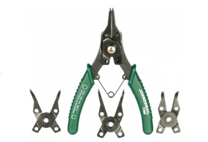 Набор щипцов Jonnesway для снятия стопорных колец,160 мм, 6-50 мм, 4пр.