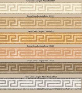 Плитка керам 5.7*39.4 FASCIA GRECA LEVIGATA BEIGE