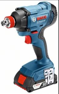 Гайковерт аккум BOSCH GDX 180-LI 2x.2.0 Ач кейс