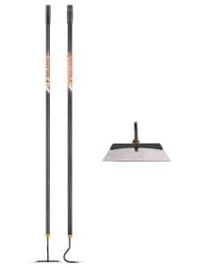 Тяпка FINLAND Light , нерж сталь, алюм. черенок, 17х158 см