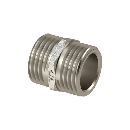 Ниппель RTP латунь/никель, 1/2" НР 