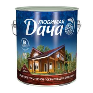 Защитно-декоративное покрытие Любимая дача тик 9л
