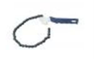 Съемник масляных фильтров (цепной) Кратон 125 мм/ 75 мм