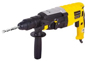 Перфоратор Hanskonner HRH0828REC, SDS-plus, 850Вт,3 реж,3.2Дж,0-5100уд/мин,0-1300об/мин,БЗП,4м кабель,кейс