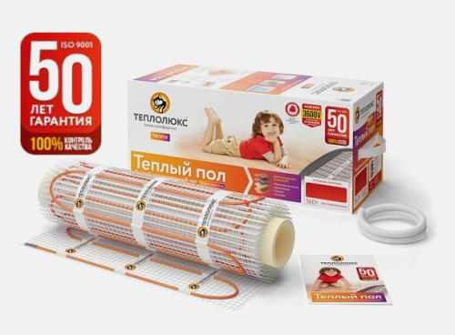Мат нагревательный Теплолюкс Tropix МНН 400 Вт/2,5 кв.м