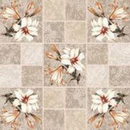 Клеенка DEKORAMA Лилии бежевые 1,4*20м