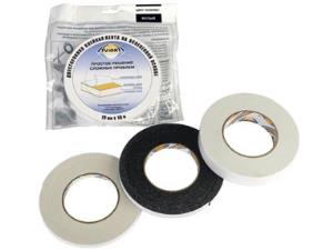 Лента AVIORA двустор, клейкая, вспен основа, белый, 25ммх10м