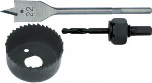 Набор сверл для врезки замков FIT 22/48мм, 3 шт