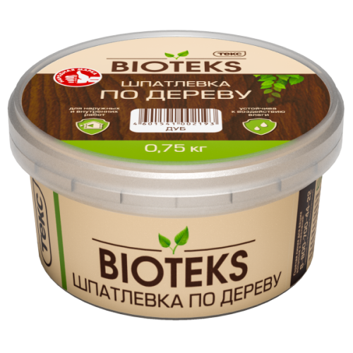 Шпатлевка BIOTEKS, по дереву сосна 0,25кг