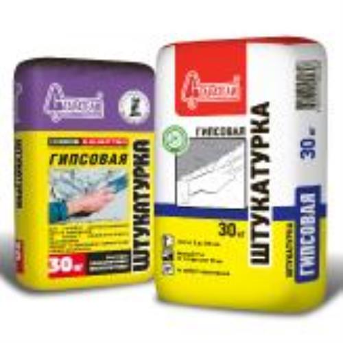Штукатурка Старатели, гипсовая, серая, 30кг
