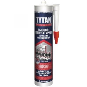 Герметик сил TYTAN Professional высокотемпературный,красный 280мл