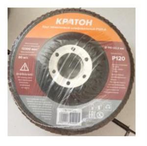 Круг лепестковый шлифовальный Кратон Тип-29 (КЛТ-2) Ø115 мм Р120-А