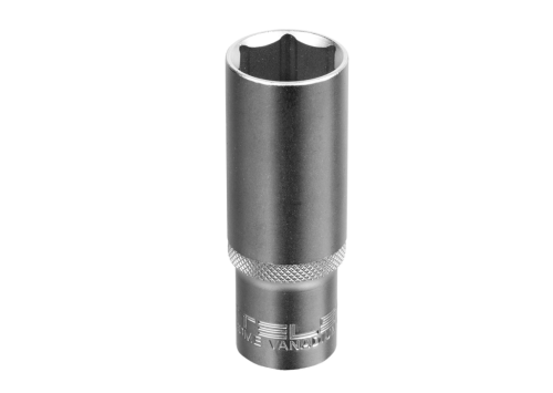 Головка Stels торцевая удлиненная, 21 мм, 6-гранная, CrV, 1/2"
