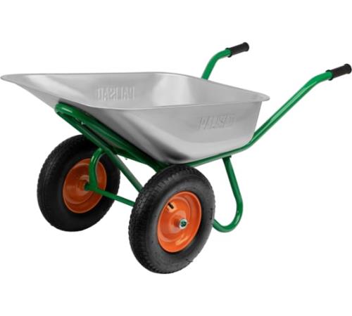 Тачка садово-строительная PALISAD, г/п 320 кг, объем 100 л, 2-х колесная, усиленная
