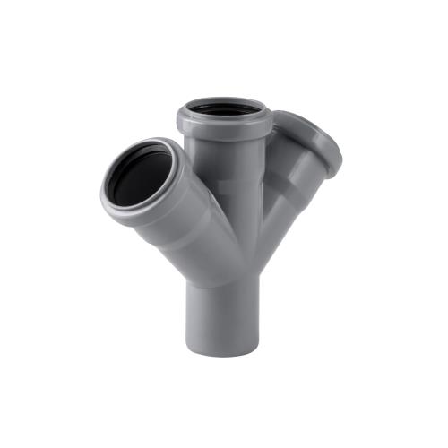 Крестовина одноплоскостная PPR, внутр/к, 50/50/50х45°, РТП