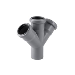 Крестовина одноплоскостная PPR, внутр/к, 50/50/50х45°, РТП