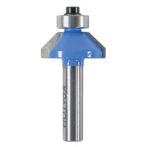 Фреза кромочная конусная с подшипником Кратон Ø26,5х8,0 мм, 45º, хв. 8 мм