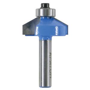 Фреза кромочная конусная с подшипником Кратон Ø27,4х9,0 мм, 25º, хв. 8 мм