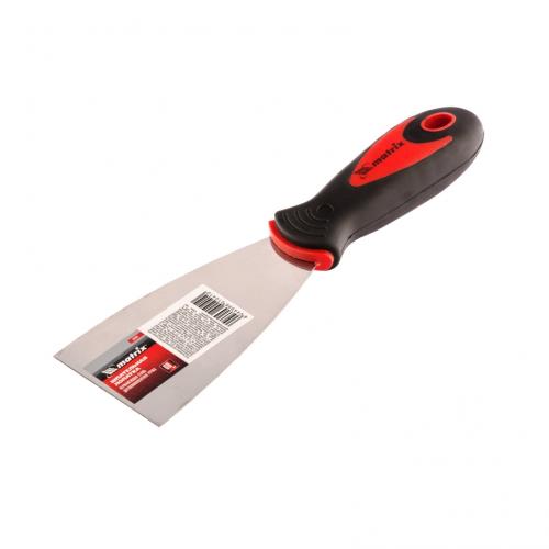 Лопатка MATRIX шпательна, 2-комп. ручка, из нержавеющей стали, 60 мм