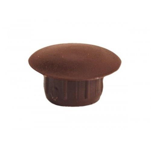 Заглушка на отверстие D5 коричневая, 50шт