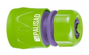 Соединитель PALISAD, быстросъёмный, аквастоп, пластик, 1/2"