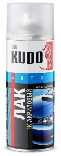 Лак аэрозольный KUDO для тонировки фар, 520мл