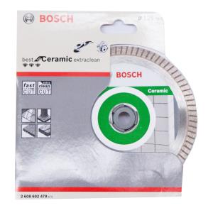 Диск алмазный BOSCH, 125x22,2х1,4мм, высота 7мм, BF Ceramic Extraclean Turbo, сухой рез ( керамика, камень, керамогранит)