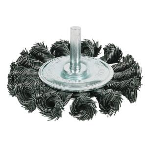 Щетка для дрели плоская усиленная Кратон O75 мм