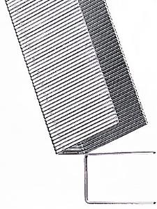 Скрепки BOSCH, 1000, 18мм, Т53