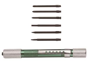 Отвертка SATA часовая со сменными вставками PH,SL, S03141